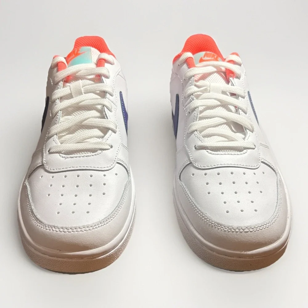 Nike Court Borough 2 Low White Dark Purple Dust - BQ5448-112 Size‎ 7 Youth
